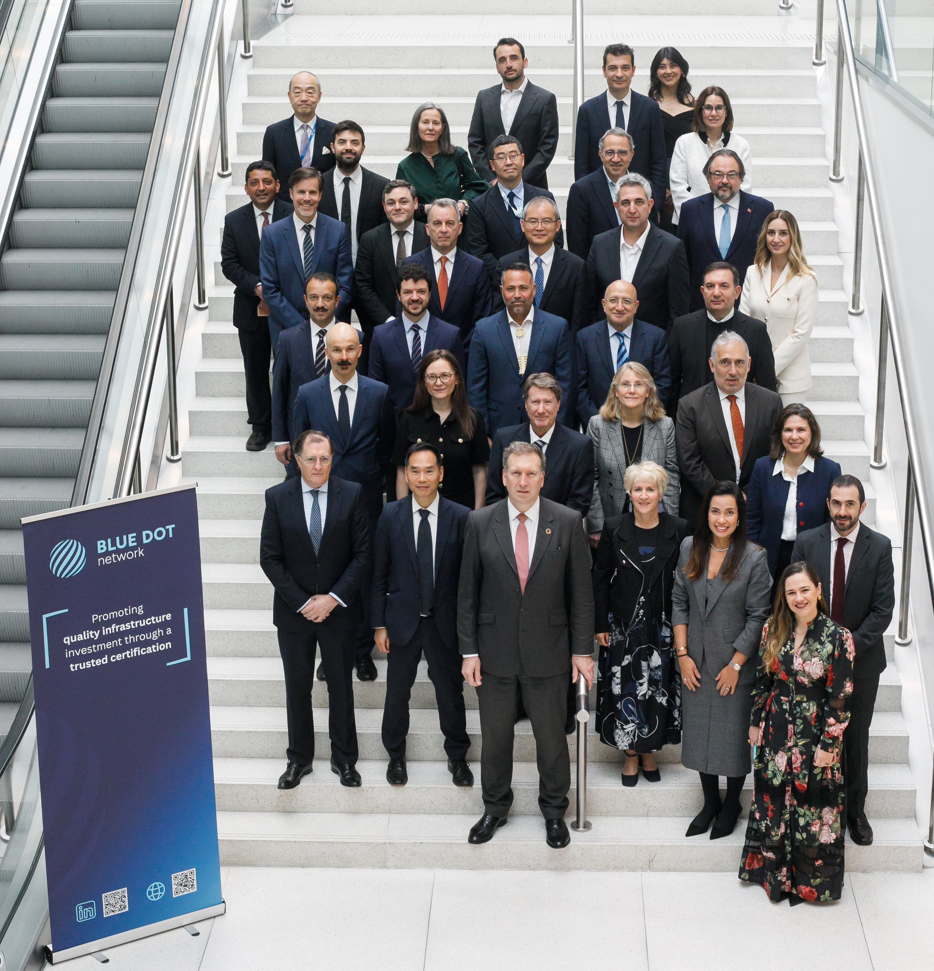 Blue Dot Network First Certification Ceremony